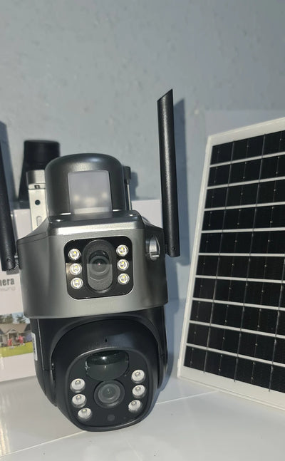 Caméra autonome 4G sans électricité ni Wi-Fi