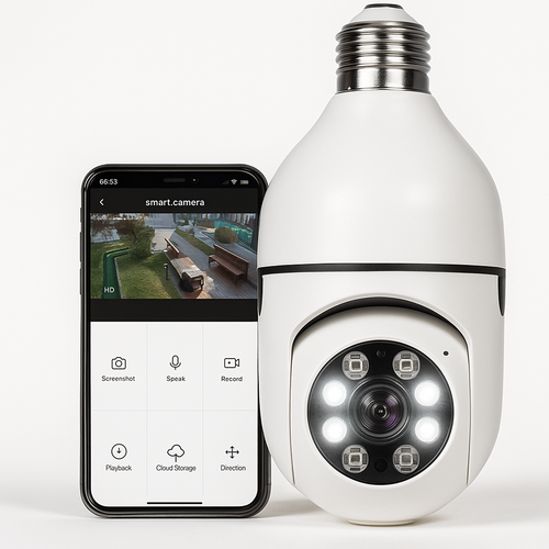 Caméra Ampoule 360° : La Sécurité Réinventée