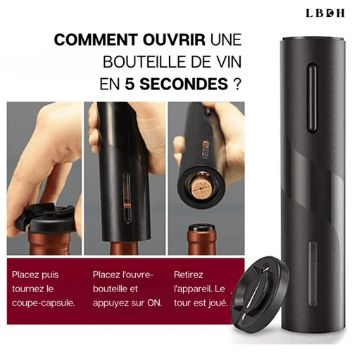 Ouvre vin électrique